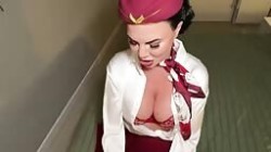 Jasmine Jae - Secret Affair Sex With Slutty Flight Attendant Sister In Law