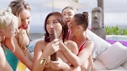 Frances Bentley, Sybil A, Nicole Doshi, Katy Hollick, Kiara Cole - BBC Dildo Orgy