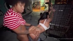 Ivy Fox - Nighttime Rooftop Fucking With Lil D